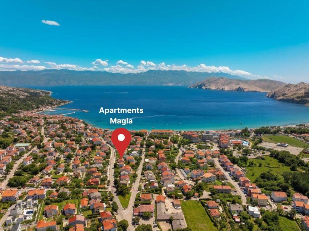 Apartments Magla With Terrace Baška Exterior foto